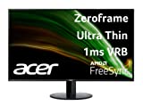 Acer SB241Y Abi 23.8' Full HD (1920 x 1080) VA Zero-Frame Home Office Monitor | AMD FreeSync Technology | Ultra-Thin Stylish...