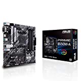 ASUS Prime B550M-A AMD AM4 (3rd Gen Ryzen) microATX Commercial Motherboard (PCIe 4.0, ECC Memory, 1Gb LAN, HDMI 2.1/D-Sub,...