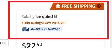 Producto vendido por un tercero