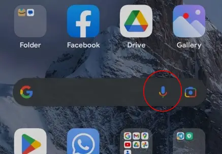 Barra de búsqueda de Google