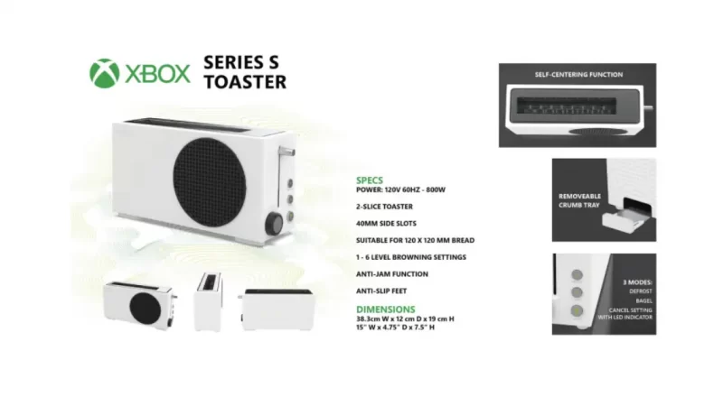 Xbox Series S Toaster